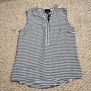 Cynthia Rowley light weight loose fit blouse